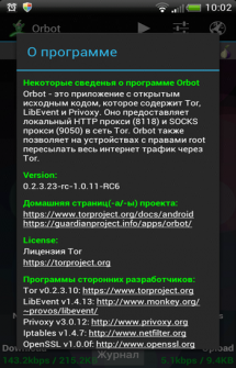 Orbot Tor on Android